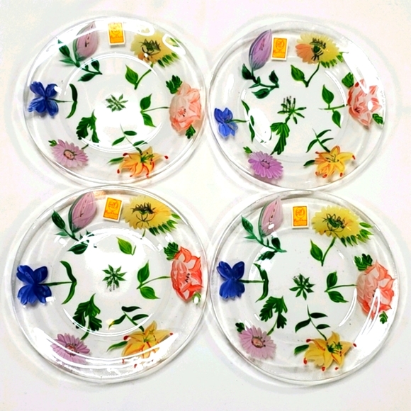 Royal Darwbe Other - Hand Painted Plate Set NWOT